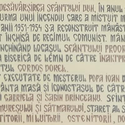 Pisania Paraclisului De La Subsol